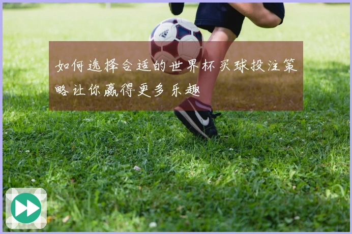 如何选择合适的世界杯买球投注策略让你赢得更多乐趣