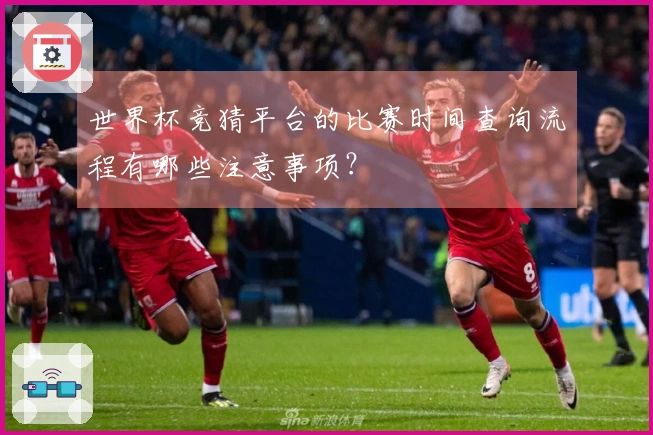 世界杯竞猜平台的比赛时间查询流程有哪些注意事项？